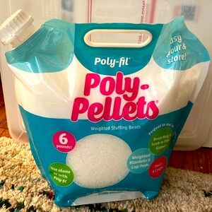 Fairfield Poly-Pellets Weighted Stuffing Beads-6lbs New!
